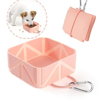 IntiMeg Comedero plegable para mascotas