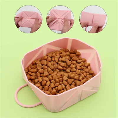 IntiMeg Bol pliable pour animaux de compagnie IntiMeg Bol pliable pour animaux de compagnie