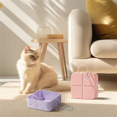 IntiMeg Bol pliable pour animaux de compagnie IntiMeg Bol pliable pour animaux de compagnie