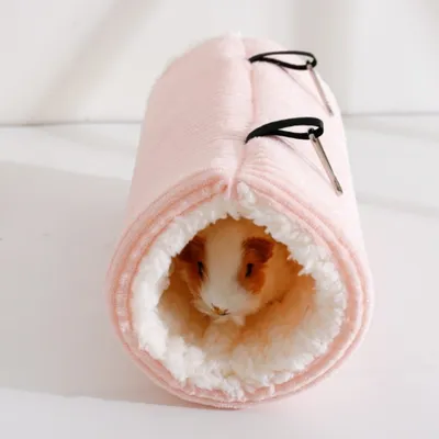 FurryFusion Nid suspendu en peluche pour petit animal