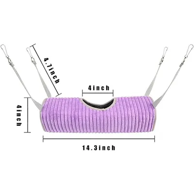 ZooVenture Hamac tunnel pour petits animaux