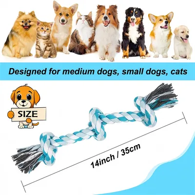 IntiMeg Seilspielzeug für Hunde, 14 Zoll IntiMeg Seilspielzeug für Hunde, 14 Zoll