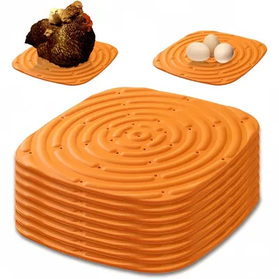 ZooVenture Ensemble de 8 tapis de nidification pour poulailler ZooVenture Ensemble de 8 tapis de nidification pour poulailler