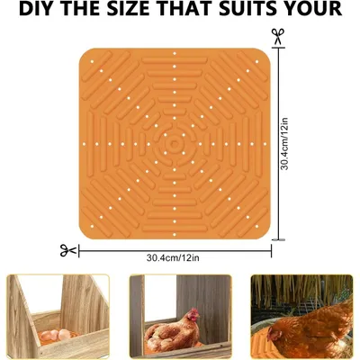 ZooVenture Ensemble de 4 coussins de nid pour poules