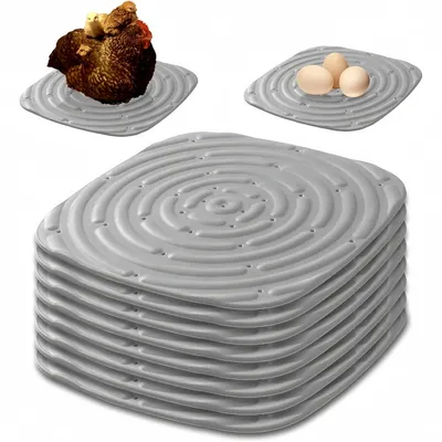 ZooVenture Ensemble de 8 tapis de nidification pour poulailler