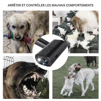 IntiMeg Dispositif anti - aboiement pour chien portable et mini
