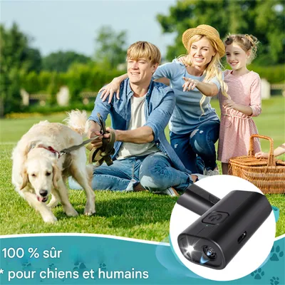 IntiMeg Dispositif anti - aboiement pour chien portable et mini