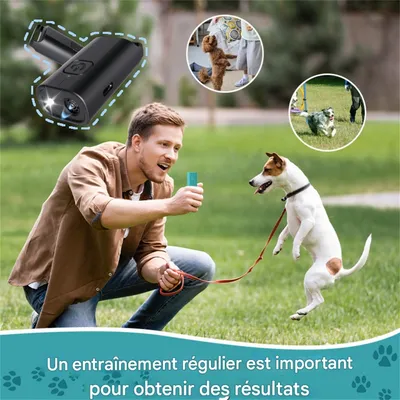 IntiMeg Dispositif anti - aboiement pour chien portable et mini