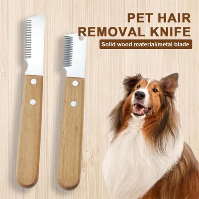 IntiMeg Ensemble de peignes à pincer pour chiens et chats