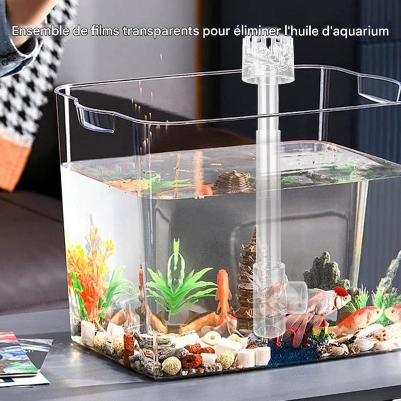 ZooVenture Éliminateur d'huile pour aquarium