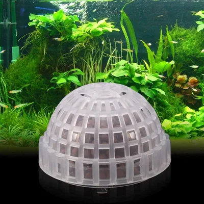 ZooVenture Boule de mousse plastique pour aquarium ZooVenture Boule de mousse plastique pour aquarium