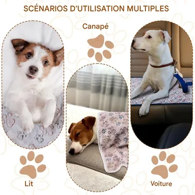 ZooVenture Couvertures pour chiens et chats