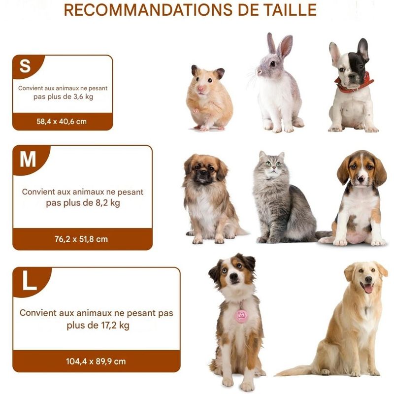 ZooVenture Couvertures pour chiens et chats