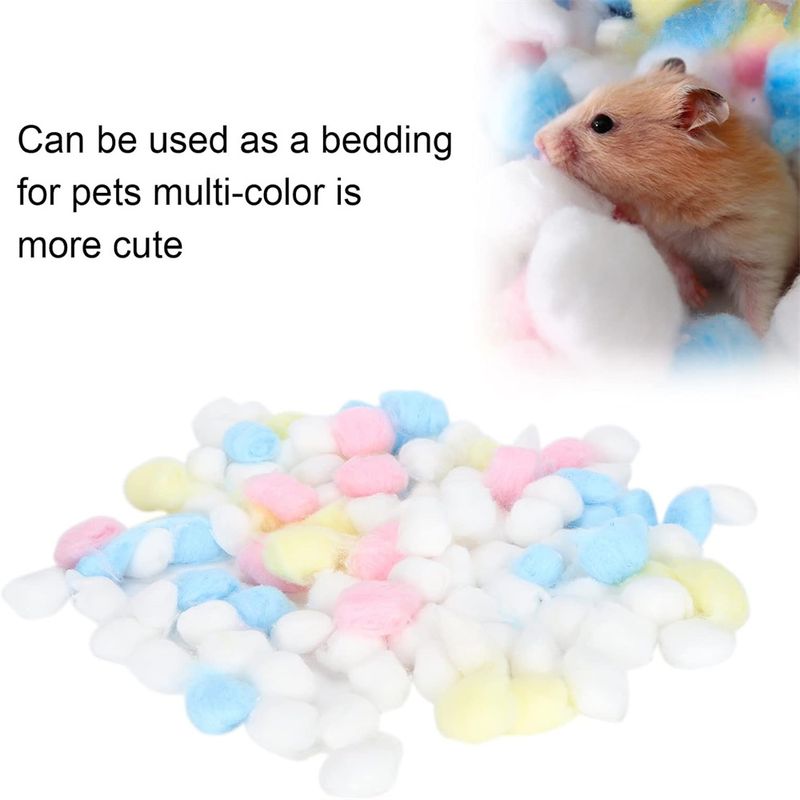 IntiMeg Boules de coton chaudes pour hamster