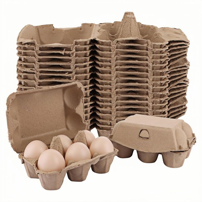 ZooVenture Boîtes à œufs biodégradables pour oiseaux domestiques