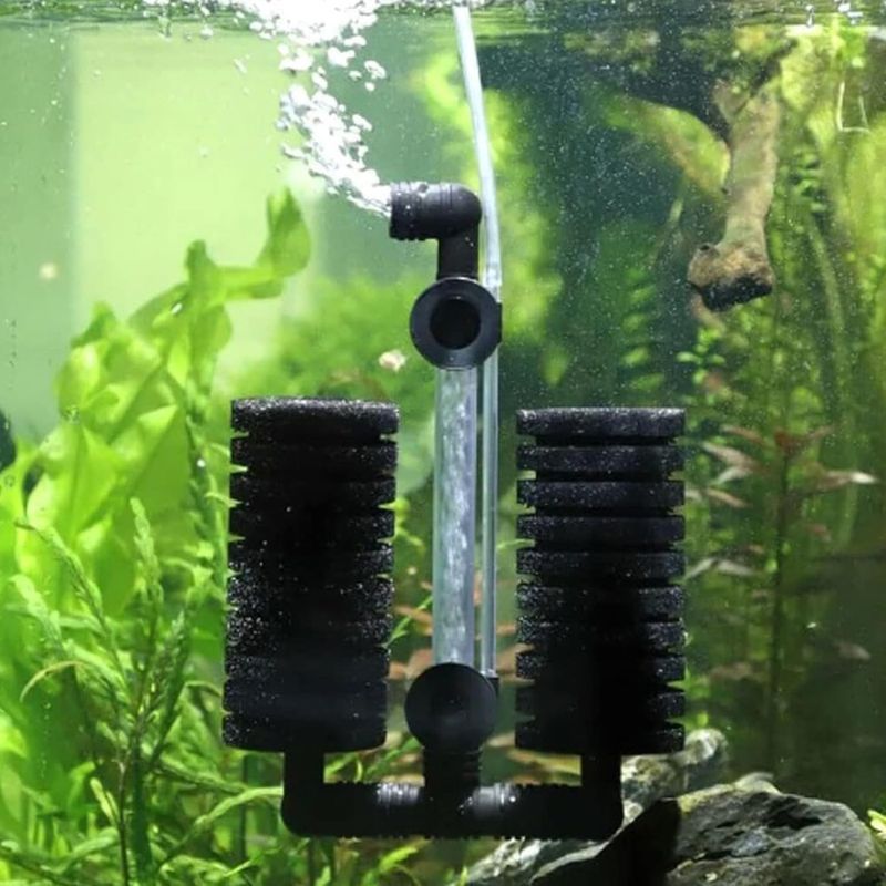 ZooVenture Lot de 2 filtres éponge pour aquarium