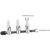 ZooVenture Lot de 2 valves 4 voies pour aquarium
