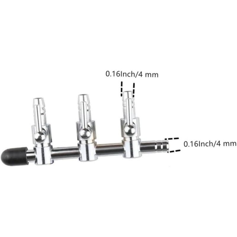 ZooVenture Lot de 2 valves 4 voies pour aquarium
