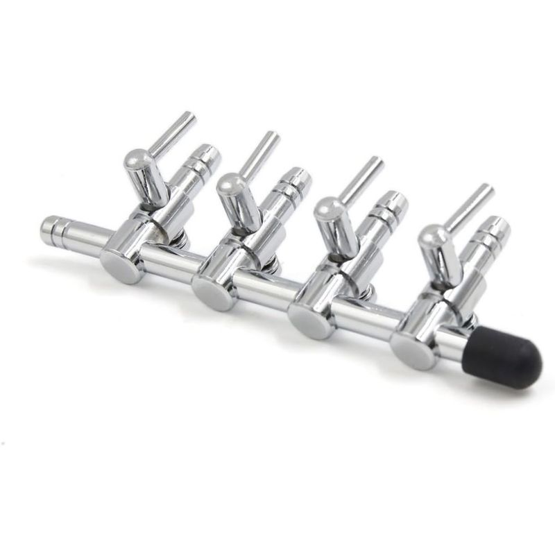 ZooVenture Lot de 2 valves 4 voies pour aquarium
