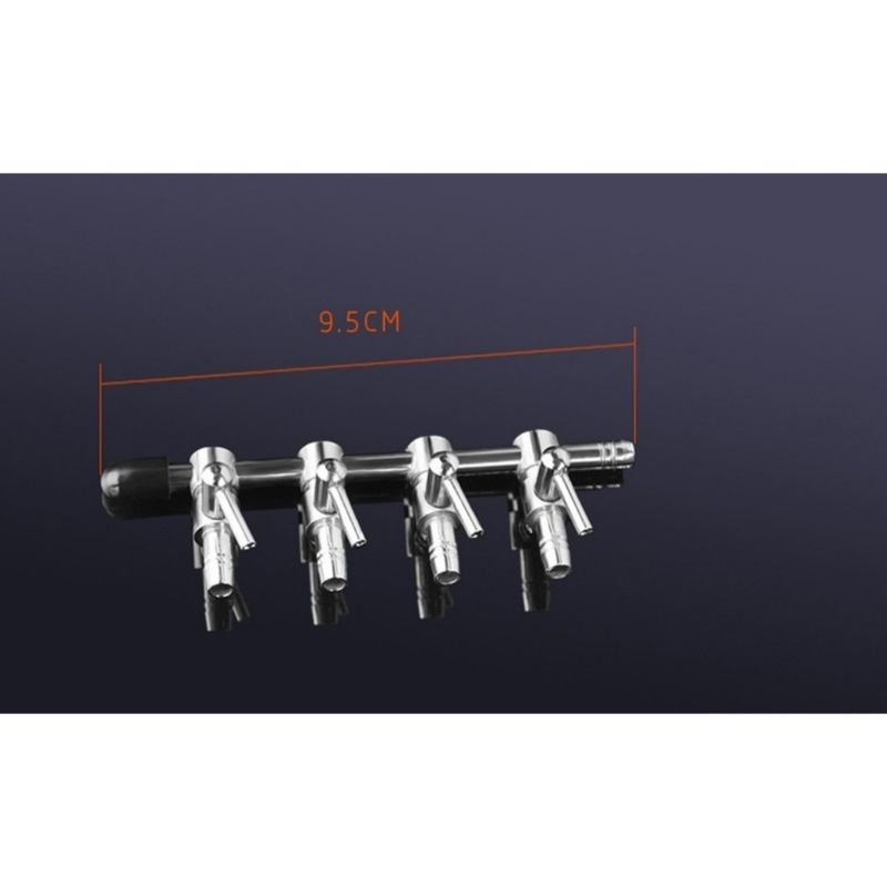 ZooVenture Lot de 2 valves 4 voies pour aquarium