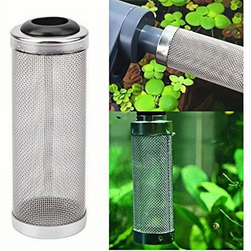 ZooVenture Filtre en acier inoxydable pour aquarium