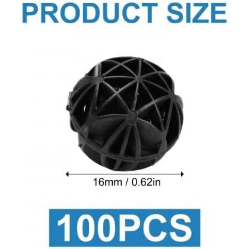 ZooVenture Lot de 100 balles filtrantes bio pour aquarium