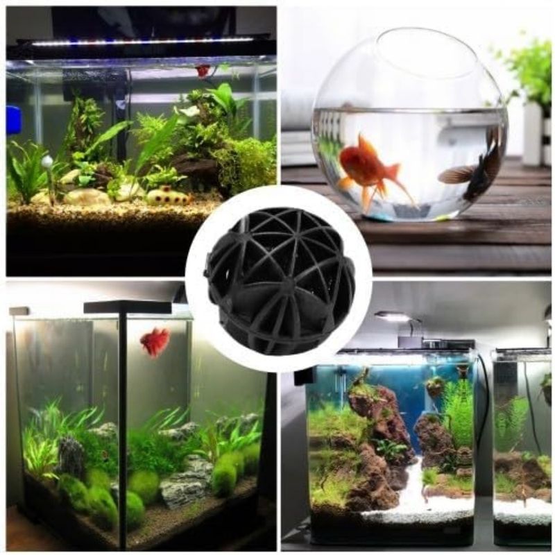 ZooVenture Lot de 100 balles filtrantes bio pour aquarium
