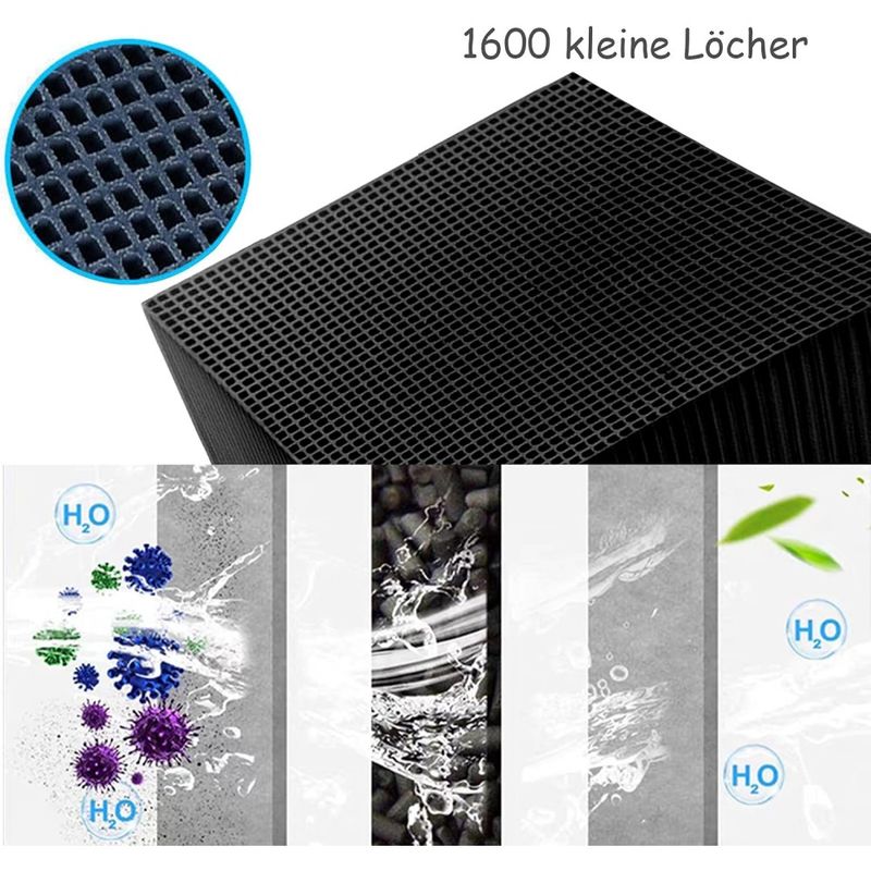ZooVenture Filtre à charbon pour aquarium
