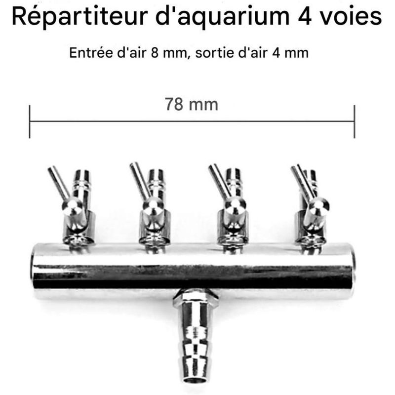 ZooVenture Répartiteur de flux d'air pour aquarium