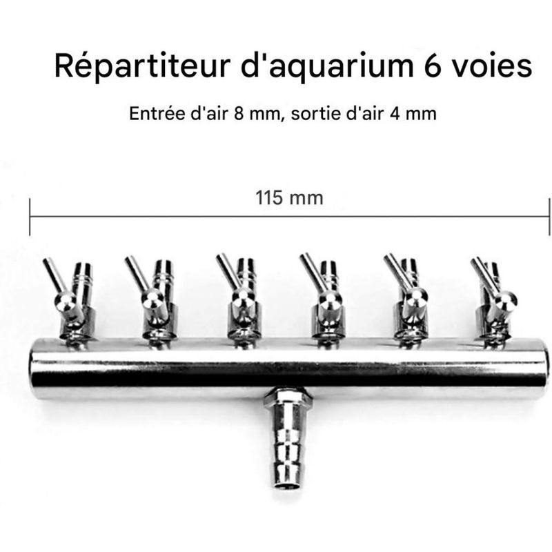 ZooVenture Répartiteur de flux d'air pour aquarium