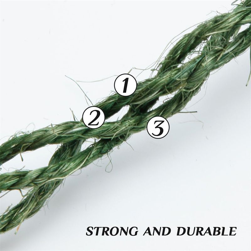 IntiMeg 6 mm, 10 m Corde en sisal pour griffoirs