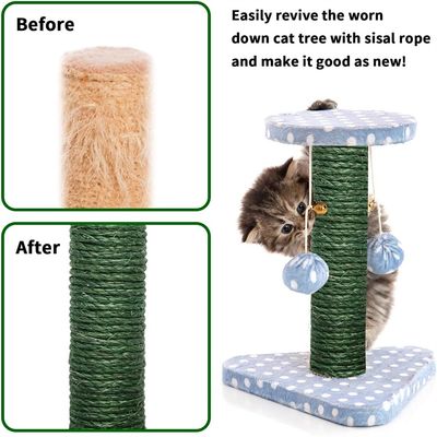 IntiMeg 6 mm, 10 m Corde en sisal pour griffoirs