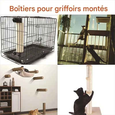 IntiMeg Lot de 3 Griffoir naturel M8