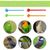 ZooVenture Lot de 8 perchoirs universels en plastique pour oiseaux