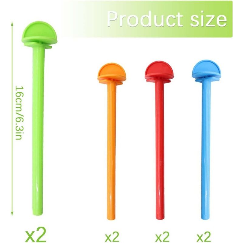 ZooVenture Lot de 8 perchoirs universels en plastique pour oiseaux