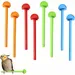 ZooVenture Lot de 8 perchoirs universels en plastique pour oiseaux