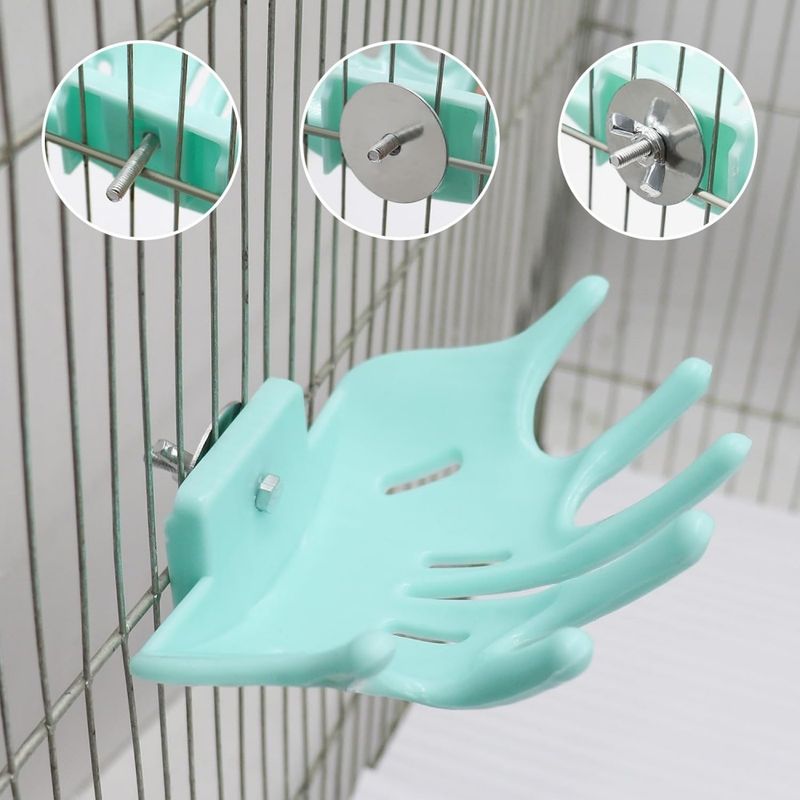 ZooVenture Lot de 3 perchoirs pour cage d'oiseaux