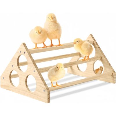 ZooVenture Perchoir en bois pour poules et poulailler