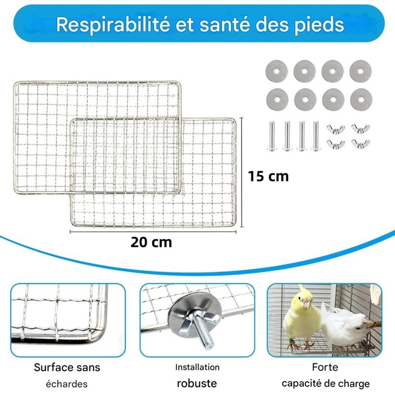 ZooVenture Table de perchoir pour perroquets