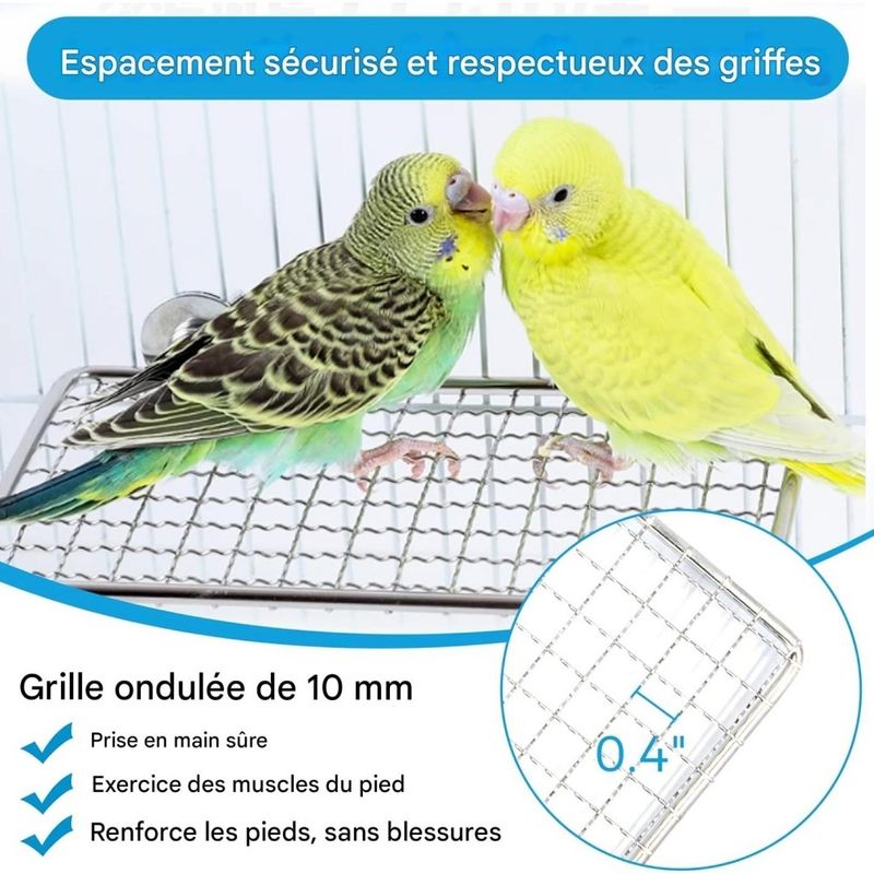 ZooVenture Table de perchoir pour perroquets