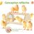 ZooVenture Perchoir en bois pour poules et poulailler