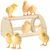 ZooVenture Perchoir en bois pour poules et poulailler