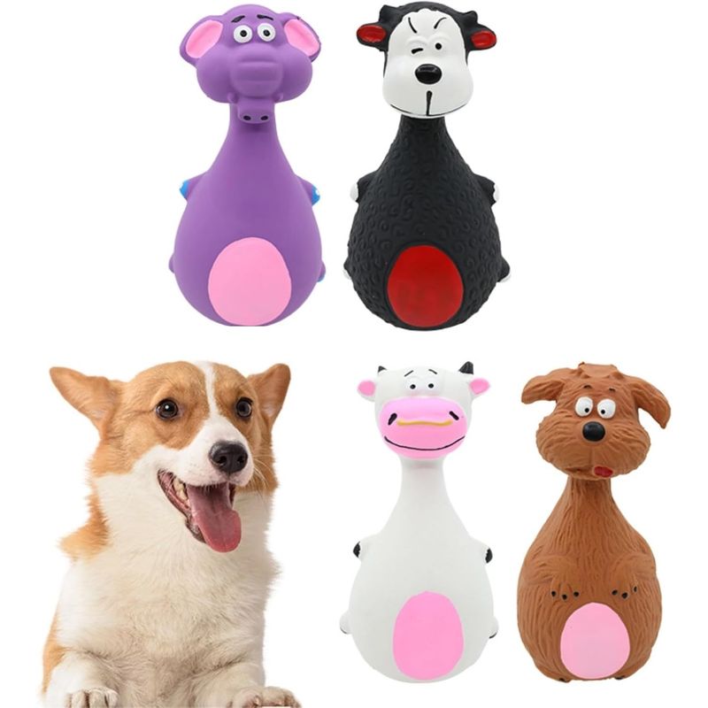 Jouets à mâcher couineurs pour chiens