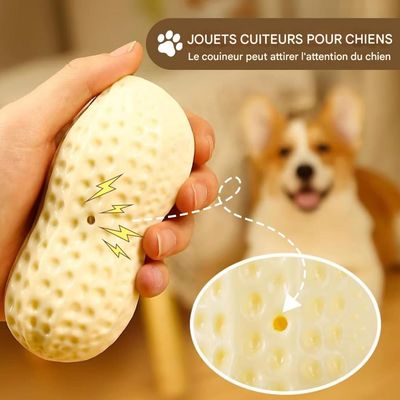ZooVenture Jouets à mâcher cacahuète pour chiens