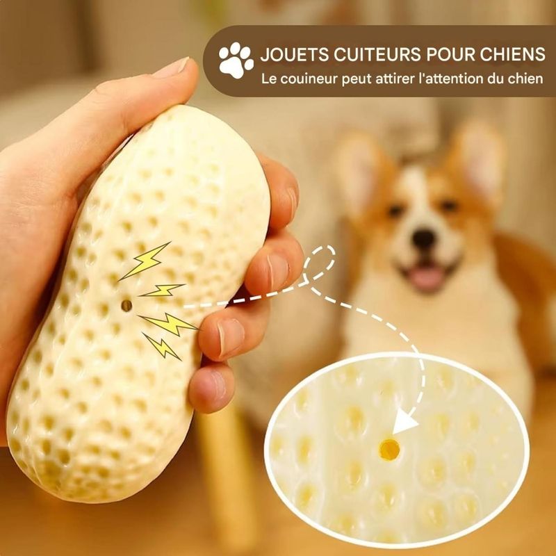 ZooVenture Jouets à mâcher cacahuète pour chiens