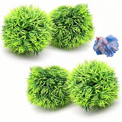 ZooVenture Herbe en balle artificielle aquarium
