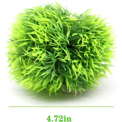 ZooVenture Herbe en balle artificielle aquarium