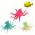 ZooVenture Octopus artificiel fluorescent ornement aquarium