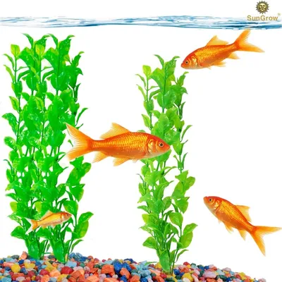 ZooVenture Set de plantes artificielles pour aquarium