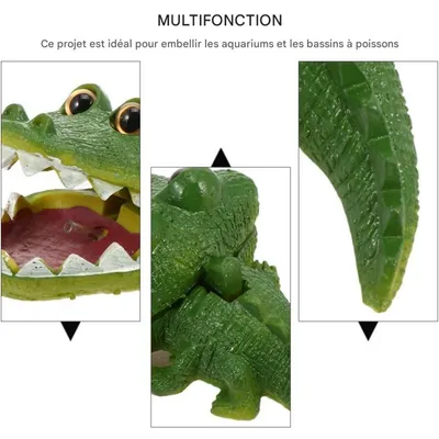 ZooVenture Décoration multifonctionnelle pour aquarium poissons